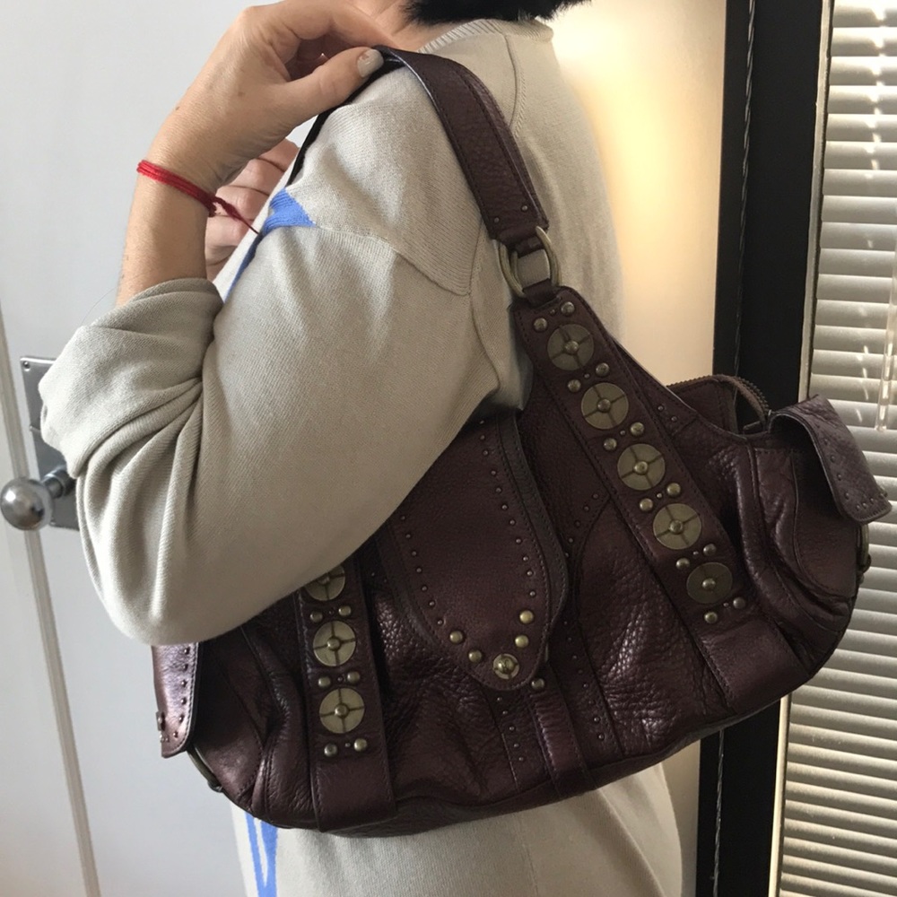 Cole Haan metallic leather bag - Picture 3 of 8